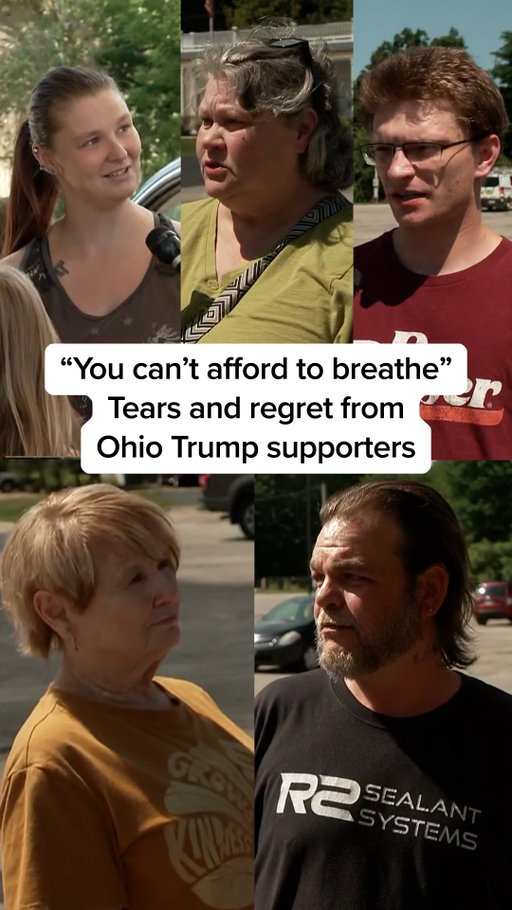 “You still can’t beat inflation, no matter what. Well, it seems we never catch up, no matter what. We’re always behind the eight ball.”

@bytabet spoke with Trump voters in Ohio who shared their frustrations with the president’s handling of the economy.

#news #economy #trump #Ohio