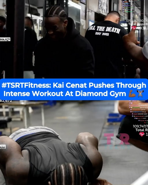 #TSRTFitness: Whew! 😮‍💨 #KaiCenat was putting in WORK during an intense workout at Diamond Gym! SWIPE thru to see how it started vs. how it ended! 💪🏽🔥 (✍🏽: #TSRStaffKH)