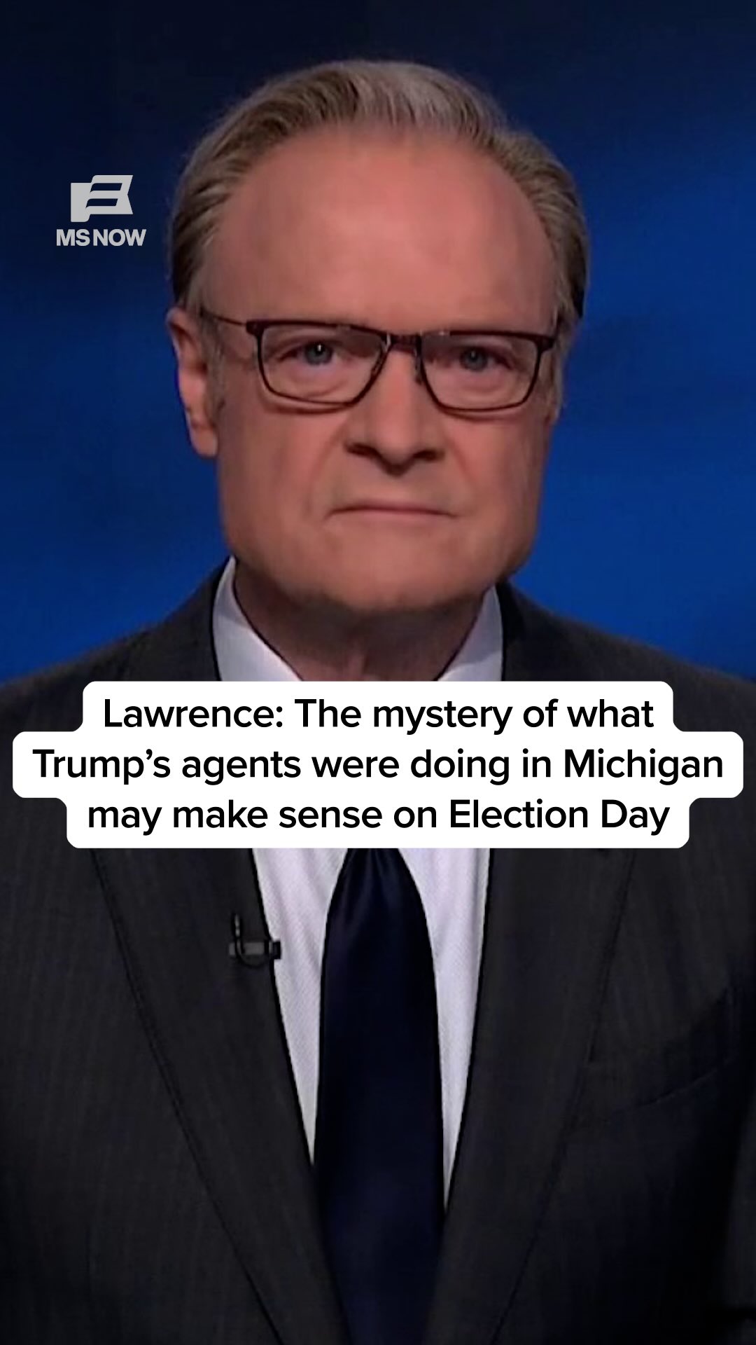 Lawrence: The mystery of what Trump’s agents were doing in Michigan may make sense on Election Day • MS NOW’s @lawrence_odonnell examines why the Trump Justice Department may have sent federal agents to monitor polling sites in four Michigan cities, Michigan Secretary of State Jocelyn Benson’s Democratic primary win for governor, the razor-thin Democratic Senate primary, and what it all could mean for November’s election.