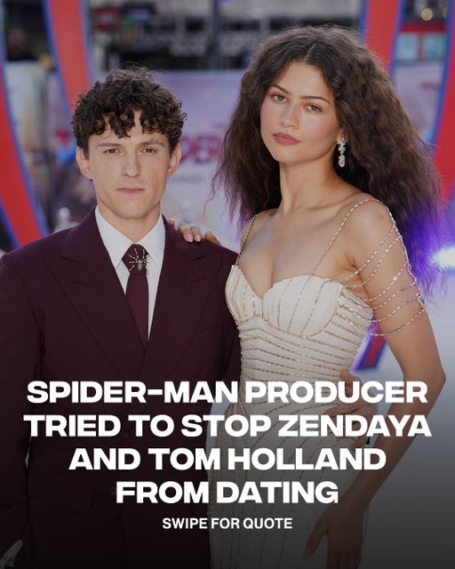 Good thing they didn’t listen ❤️

Spider-Man producer Amy Pascal warned Tom Holland and Zendaya not to date when they were cast in 2016, just like she did with Andrew Garfield and Emma Stone. Holland and Zendaya made their relationship public in 2021, and Pascal says the couple is ‘pretty happy together.’

[📸: via/ GettyImages]