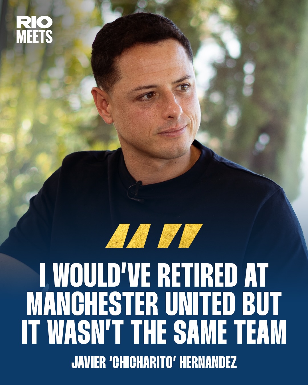Chicharito would’ve retired at ‘his club’ Man Utd, but the environment had changed by the time he left

🚨 Catch the FULL exclusive interview with Rio Ferdinand and Chicharito @ch14_ 🎧🎥

Former Manchester United and Real Madrid striker Javier ‘Chicharito’ Hernández joins Rio Ferdinand to relive one of football’s most remarkable careers, opening up on the dressing rooms that shaped him and the biggest names he played alongside

You’ll see Chicharito like never before as he passionately explains why Cristiano Ronaldo was “never arrogant”, revealing what the five-time Ballon d’Or winner was really like behind closed doors at Real Madrid and why the Portuguese icon’s relentless mentality is so often misunderstood

The former United favourite also breaks down the movement that made him one of Europe’s deadliest penalty-box strikers, analysing the famous Bolton goal that Rio still calls one of the greatest examples of striker movement he’s ever seen. He explains why Erling Haaland can become an even more complete forward, compares Harry Kane to Karim Benzema and names the current striker he’d most like to play alongside

There’s also a fascinating insight into Sir Alex Ferguson’s Manchester United, why adapting to the club’s culture mattered more than proving yourself immediately, the standards set by Ryan Giggs, Paul Scholes and Wayne Rooney, plus why Michael Carrick deserves far more credit for restoring Manchester United’s identity

Chicharito also reflects on life at Real Madrid alongside Ronaldo, Gareth Bale, Luka Modrić and Sergio Ramos, discusses why Gareth Bale remains one of football’s most underrated superstars and reveals the five-a-side team he’d pick from the incredible players he shared a dressing room with 
#rioferdinand #football #soccer #manchesterunited #chicharito