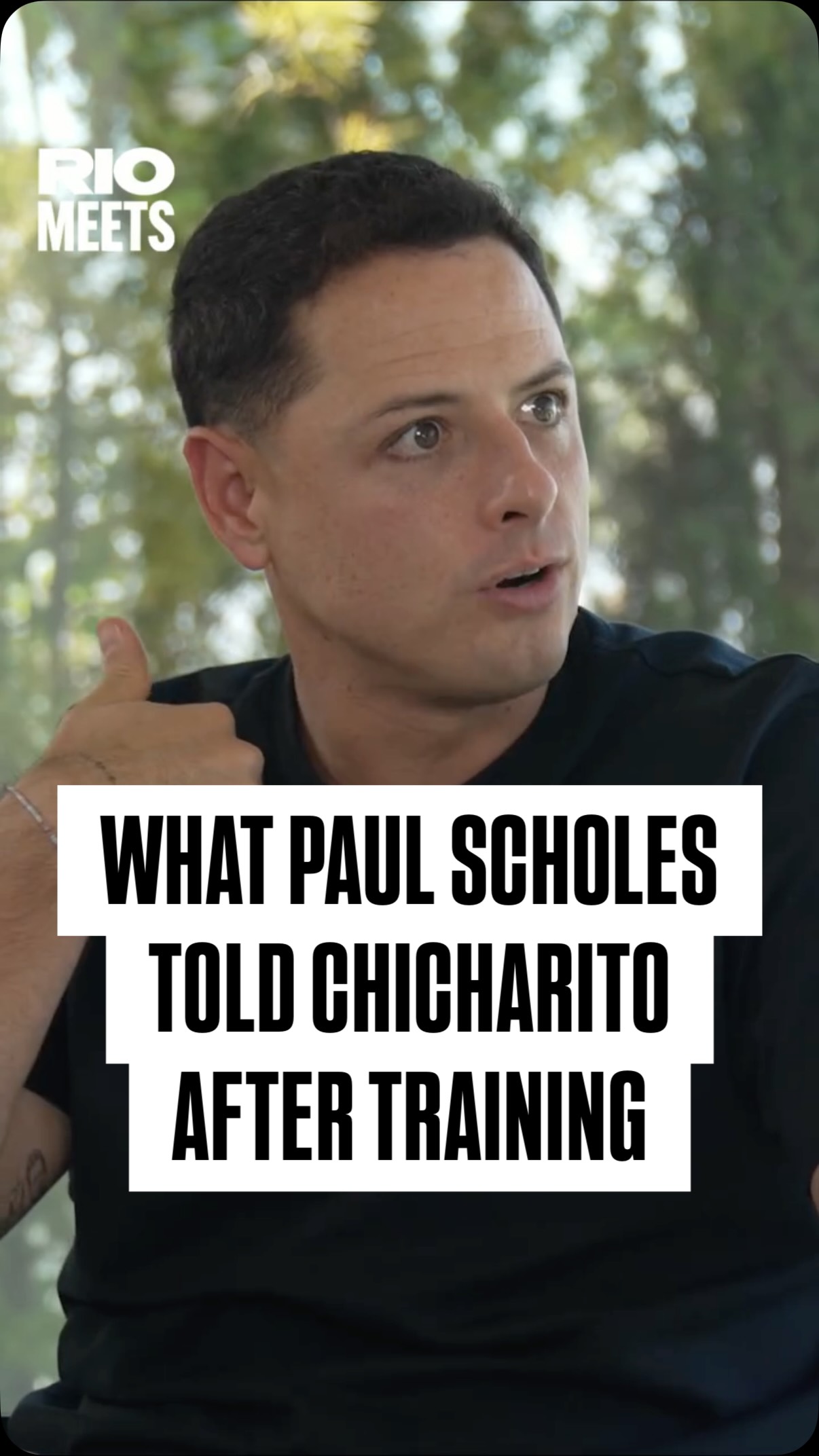 What @paulscholesaaa told Chicharito after Man Utd training 🎯

🚨 Catch the FULL exclusive interview with Rio Ferdinand and Chicharito @ch14_ 🎧🎥

Former Manchester United and Real Madrid striker Javier 'Chicharito' Hernández joins Rio Ferdinand to relive one of football's most remarkable careers, opening up on the dressing rooms that shaped him and the biggest names he played alongside

You’ll see Chicharito like never before as he passionately explains why Cristiano Ronaldo was "never arrogant", revealing what the five-time Ballon d'Or winner was really like behind closed doors at Real Madrid and why the Portuguese icon's relentless mentality is so often misunderstood

The former United favourite also breaks down the movement that made him one of Europe's deadliest penalty-box strikers, analysing the famous Bolton goal that Rio still calls one of the greatest examples of striker movement he's ever seen. He explains why Erling Haaland can become an even more complete forward, compares Harry Kane to Karim Benzema and names the current striker he'd most like to play alongside

There's also a fascinating insight into Sir Alex Ferguson's Manchester United, why adapting to the club's culture mattered more than proving yourself immediately, the standards set by Ryan Giggs, Paul Scholes and Wayne Rooney, plus why Michael Carrick deserves far more credit for restoring Manchester United's identity

Chicharito also reflects on life at Real Madrid alongside Ronaldo, Gareth Bale, Luka Modrić and Sergio Ramos, discusses why Gareth Bale remains one of football's most underrated superstars and reveals the five-a-side team he'd pick from the incredible players he shared a dressing room with

#rioferdinand #football #soccer #manchesterunited #chicharito
