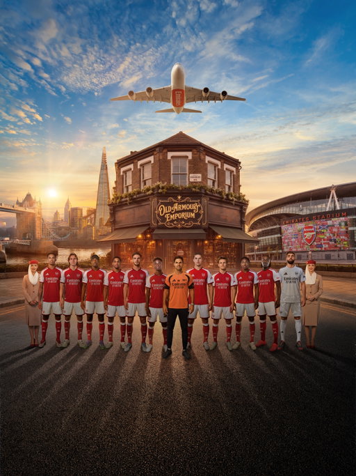 Emirates and @arsenal. Now open until 2033. ✈️⚽

Two decades of memories, and the best are yet to come. ❤️🤍