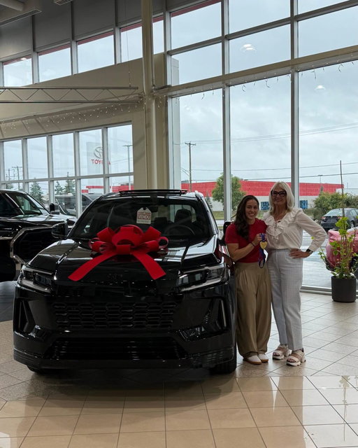 Ma voiture de rêve 🤩

Un énorme merci à Toyota Rimouski pour ce meilleux partenariat!
Un service impeccable, des gens chaleureux et attentionnés, des voitures de confiance et une nouvelle cliente satisfaite!
