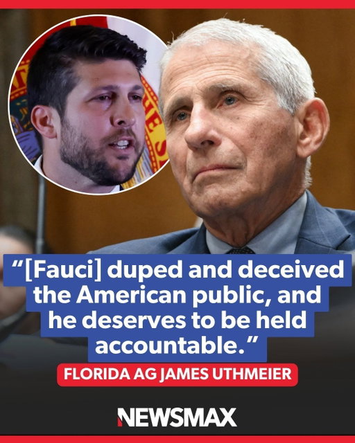 'TIME WE GET TO THE TRUTH': Florida Attorney General James Uthmeier says his office has subpoenaed Dr. Anthony Fauci as part of an investigation into whether he violated Florida law during the COVID-19 pandemic.⁣
⁣
Link in bio.