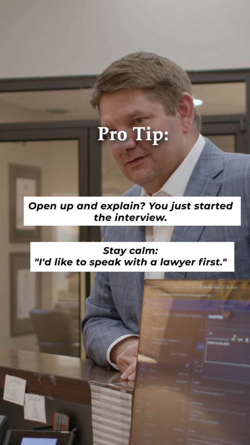 Most people think they can ""clear things up"" with a quick conversation.

But every statement can become evidence. If federal agents want to talk, stay respectful and say:

""I'd like to speak with a lawyer first.""

That one sentence can be one of the most important decisions you make.

#FederalCriminalDefense #KnowYourRights #FederalInvestigation #FBI #ConstitutionalRights #KeithAndLorfing #WestTexasTough
