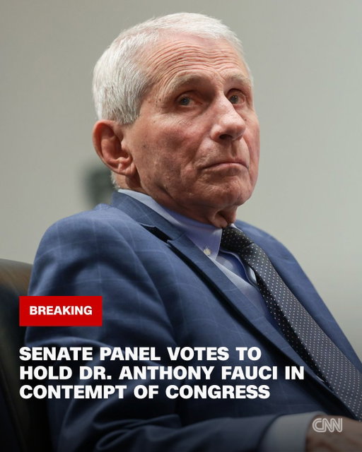 The Senate Homeland Security and Governmental Affairs committee has voted to hold Dr. Anthony Fauci in contempt of Congress, advancing an audacious effort by Republicans to prosecute the well-known scientist over his role in the US government response to the Covid-19 pandemic.

The vote comes after Fauci declined to answer lawmakers' questions during a fiery hearing last week, infuriating Republicans on the panel. They have since argued that his decision opened the door to federal contempt charges — a crime that, if convicted, can carry with it a sentence of up to a year in prison.

Republican chairman Rand Paul has said he will send the committee's recommendation straight to the Justice Department, bypassing a full Senate vote in a break with precedent that's likely to set up a high-stakes legal and political test for the Trump administration.

Follow live updates at the link in bio.

📸 : Anna Moneymaker/Getty Images