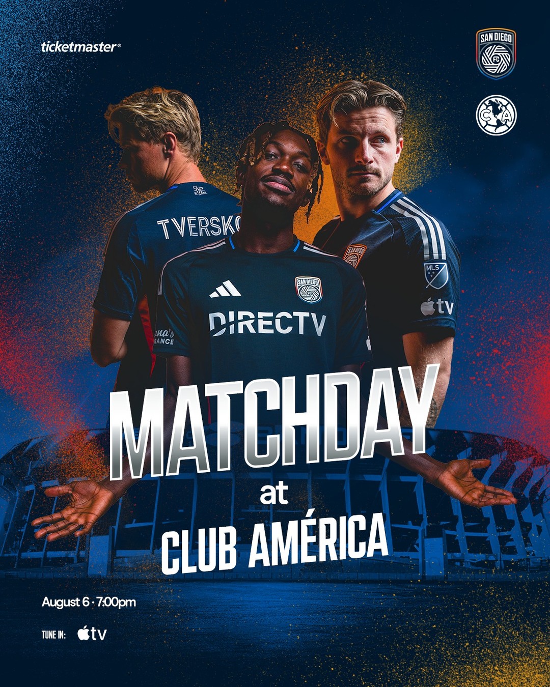 Leagues Cup is Here. 🏆 
Día de partido en el templo mundial del fútbol.