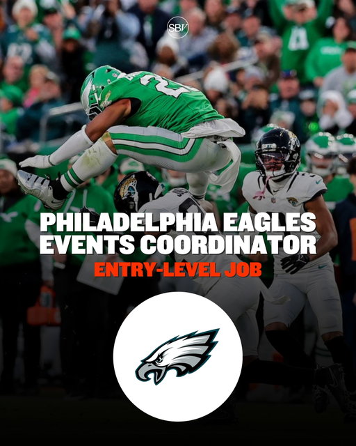 Want to run NFL game days?

The Philadelphia Eagles are hiring an Event Staff Experience Coordinator!

You’ll help hire, onboard, schedule, and support part-time event staff while coordinating payroll, training, employee communications, and special-event staffing.

Apply to this job now on our @sportsbusinessventures job board through the link in our bio! This will close soon!

@philadelphiaeagles

#SportsJobs #PhiladelphiaEagles #NFLJobs #EventOperations #StadiumJobs