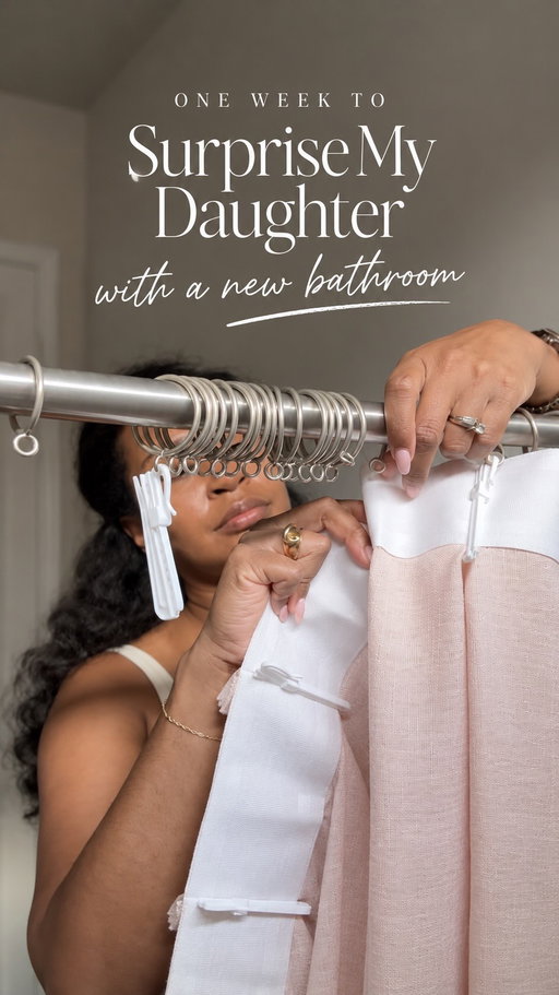 ‼️Don’t forget the extra-long liner #ad

One of my favorite design swaps in this bathroom was skipping the traditional shower curtain and hanging full-length drapes from TWOPAGES instead. 

It instantly made the space feel softer, more elevated, and honestly… so much more custom.

I wanted this bathroom to feel timeless enough to grow with Logan, and these drapes were the finishing touch it needed.

Would you try this? 👀

🛒 My exact custom drapes are from @twopagescurtains use code WHITNEYBJORDAN for 22% off.

#twopagescurtains #twopageshome