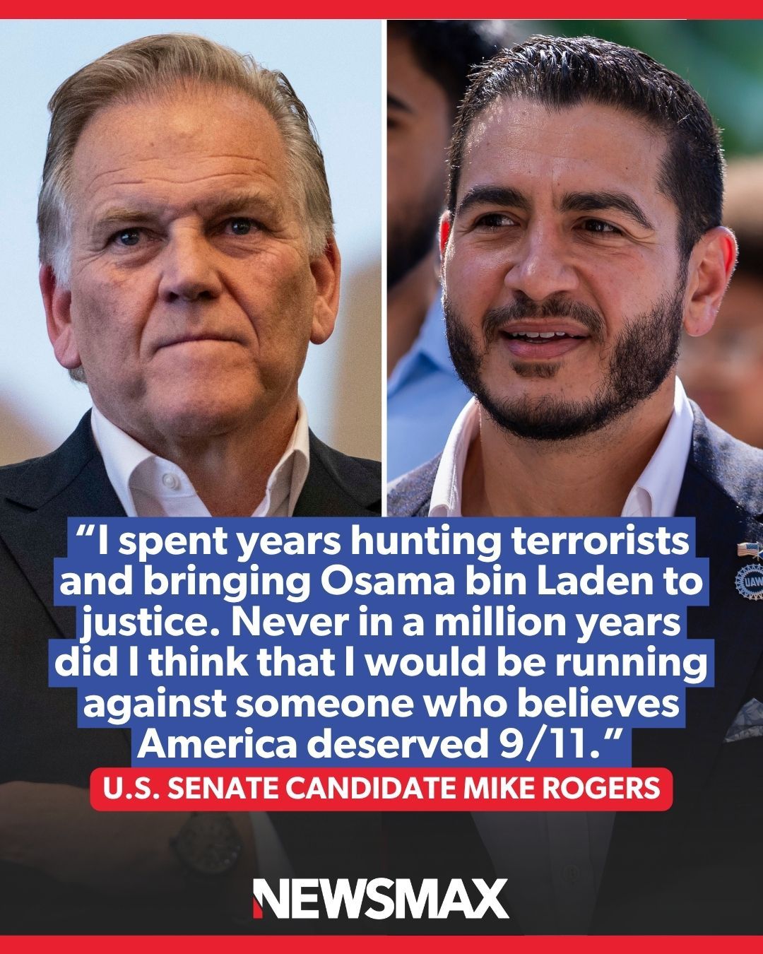 Michigan Republican U.S. Senate candidate Mike Rogers criticized Democratic nominee Abdul El-Sayed, calling him an "extremist" rather than a mainstream liberal as the two head toward a November matchup.⁣
⁣
Link in bio.