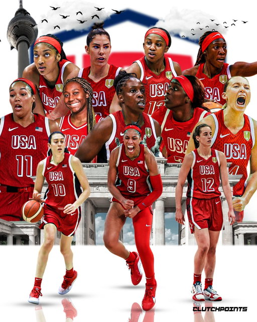 The wait is over. ‼️

USA Basketball has officially announced its 12-player roster for the 2026 FIBA Women's Basketball World Cup, featuring a star-studded group loaded with MVPs, champions, All-Stars, and rising superstars.

🔹 Aliyah Boston
🔹 Paige Bueckers
🔹 Caitlin Clark
🔹 Napheesa Collier
🔹 Kahleah Copper
🔹 Chelsea Gray
🔹 Rhyne Howard
🔹 Kelsey Plum
🔹 Angel Reese
🔹 Breanna Stewart
🔹 A'ja Wilson
🔹 Jackie Young

With this much talent on one roster, Team USA will once again enter the tournament as one of the favorites to bring home gold.

The FIBA World Cup will be played in Berlin between Sept. 4-13.

Who's in your Team USA starting five? 👀🇺🇸

#wnba #usabwnt #usa #fiba #berlin