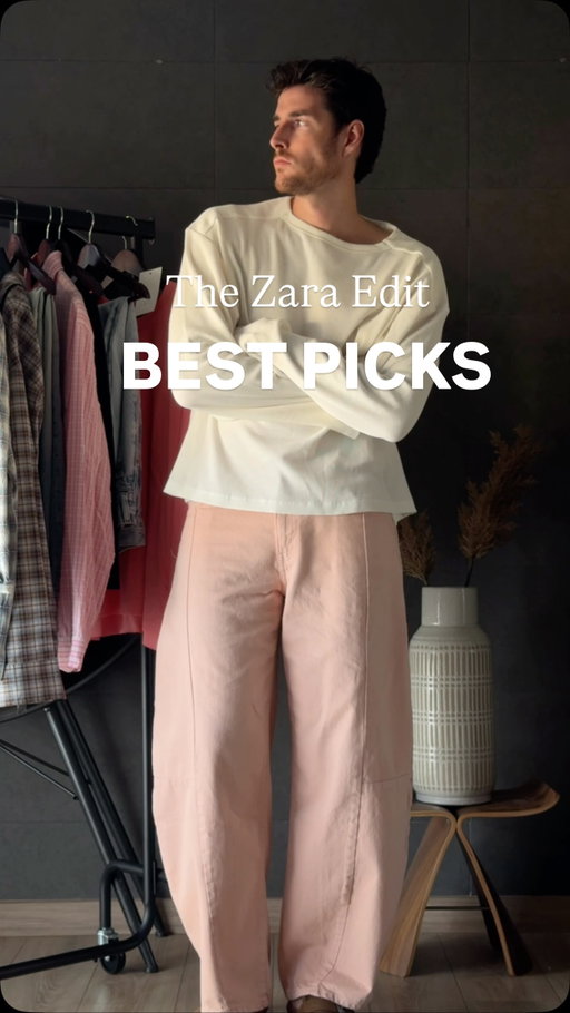 𝐓𝐡𝐞 𝐙𝐚𝐫𝐚 𝐄𝐝𝐢𝐭 | Best picks this week 

These are my favourite Zara finds this Week 

⬇️ 𝐑𝐞𝐟𝐞𝐫𝐞𝐧𝐜𝐞𝐬 

1. Trousers Zara | ref. 0722/307
2. Jeans Zara | ref. 0840/358
3. Long sleeve t shirt Zara | ref. 0722/307
4. Wide leg jeans Zara | ref. 5575/025 
5. Pink shirt Zara | ref. 2015/330
6. Wide leg jeans Zara | ref. 5575/025
7. checked shirt Zara | ref. 1195/421
8. Checked shirt Zara | ref. 6103/409

#outfit #lookoftheday #menstyle #outfitoftheday #outfitinspiration