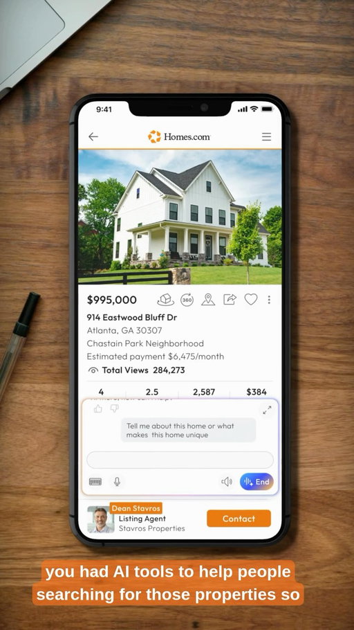 Homes.com isn’t here to replace realtors it’s here to help us grow. By putting the listing agent front and center, it gives agents more visibility, more opportunities, and more direct connections with buyers. Tools that enhance our careers are always worth embracing.

For More Information Click Below
https://bit.ly/4fTZG1A

Johnny Richardson
SERHANT 
S.0181671

#homesdotcom