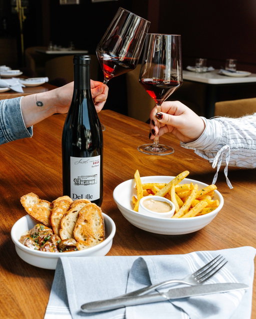 Your next happy hour plans are calling.✨

Whether you’re meeting friends after work or looking for a reason to linger a little longer, enjoy delicious bites, handcrafted drinks, and your favorite DeLille wines during Happy Hour.

Daily Happy Hour:
🍷 DeLille En Ville | 3:00–5:30 PM
🍷 The Restaurant | 2:30–5:00 PM

And because one happy hour isn’t enough, Thursdays feature All-Day Happy Hour at both locations. Reservations at the link in bio.