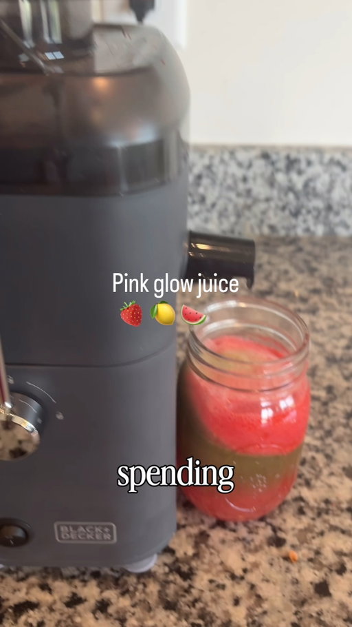 Consider this our official resignation from the $15 juice club 🍓✨ Pink Glow Juice made right at home with the BLACK+DECKER Juicer. Recipe below 👇

#juicer #healthydrinks #glowjuice