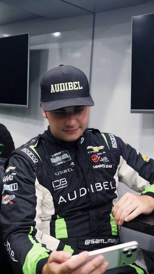 Time to lock in @sam_mayer_ 

Starting this weekend you can watch the NASCAR O’Reilly Auto Parts Series on The CW and stream it live on The ESPN App with ESPN Unlimited.
