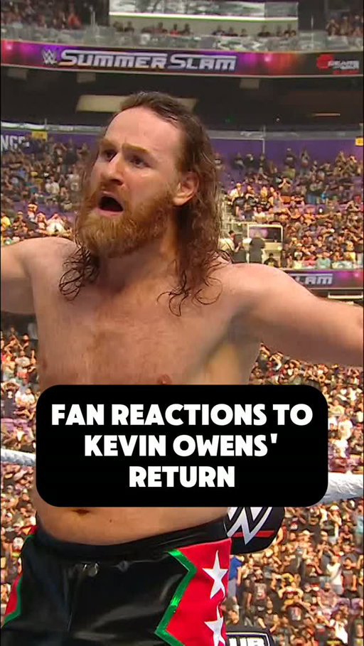 Still can't believe Kevin Owens is back 🤯🤯🤯