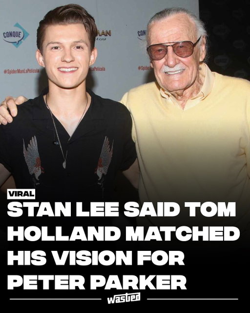 The best endorsement Tom Holland ever received for playing Spider-Man came from the man who invented him, delivered via a tweet.

In May 2018, roughly six months before his death, Stan Lee posted: “I think @TomHolland1996 is a great Spider-Man. He is the exact height and age I envisioned when I first wrote Spider-Man. Spidey was never supposed to be too large. How is my friend Tom doing?”

The remark about size carries actual weight rather than politeness. When Lee and Steve Ditko built the character in 1962, the whole concept depended on Peter Parker being slight and unthreatening, a teenager who got pushed around in the hallway and had no business in a fight with anyone. Holland was 19 at casting and stands 5’8”, landing nearer that original blueprint than either actor before him.

The friendship underneath the tweet was real. Holland has described Lee taking him and his best friend out to dinner soon after he landed the role, where Lee spent 45 minutes walking through the entire history of Spider-Man, largely because Holland had been too intimidated to ask many questions himself.

Lee died in November 2018. Holland’s tribute read: “How many millions of us are indebted to this guy, none more so than me.”

Sources: Stan Lee via X, People, Fortune.