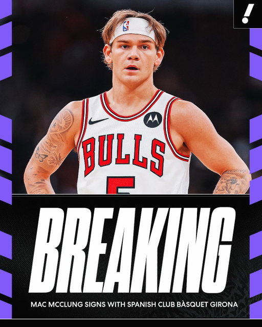 Three-time NBA Slam Dunk champion Mac McClung has signed with Bàsquet Girona in Spain, the team announced.

McClung will join the Spanish club owned by former NBA All-Star Marc Gasol.