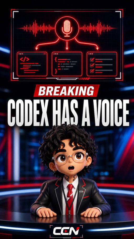 BREAKING NEWS: CHATGPT CODEX HAS VOICE NOW!

Have you guys tried the feature yet?! What do you guys think of it?

Chat with BitMaiko exclusively on @cantina !