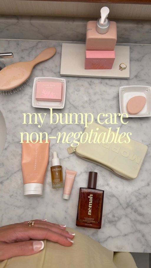 my bump’s besties 🫶🏽 these two have been part of my bump care routine from the very beginning, and I haven’t missed a day✨ @summerfridays @nemah.co 

Comment BUMP and I’ll send you a link ⬇ https://liketk.it/6kgdY

#pregnant #pregnancyskincare #stretchmarks #thirdtrimester #firsttimemom