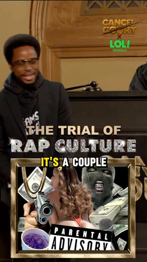Nobody ever crashed out listening to positive music 😂 

Cancel Court now on @lolnetwork 🍿🤣

#hiphop #rap #comedy #funny