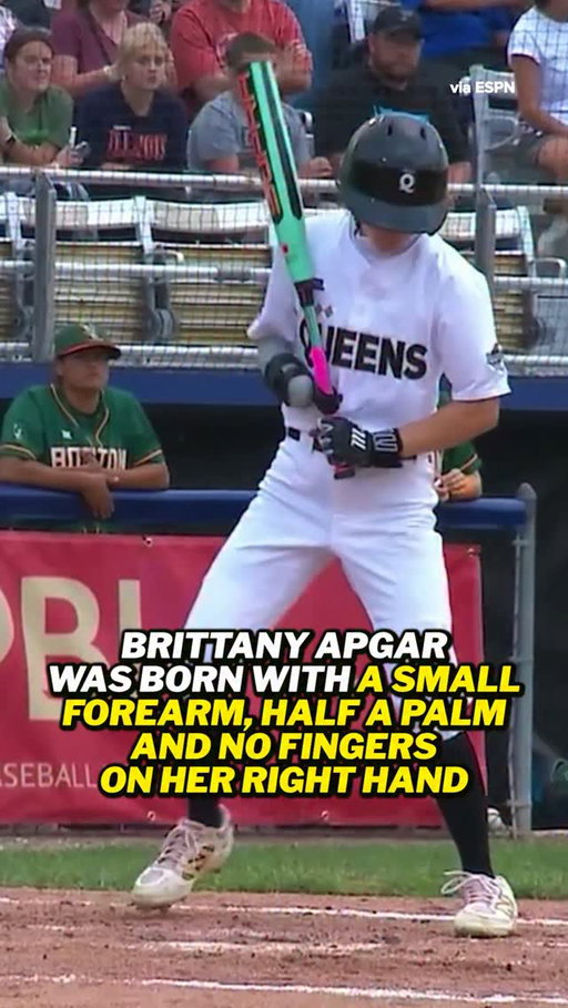 What a moment for Brittany Apgar