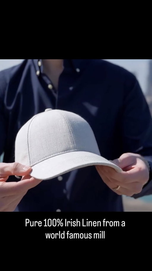 Inventory is low on our 100% Irish Linen hat in Arashi Sand! It’s our best seller year after year. Our next version is in the works right now and just a hint, it’ll be different!