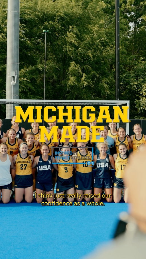 Go All-Access with the Michigan Field Hockey team as they prepare for the season ahead. Michigan Made is LIVE on Youtube! 〽️🎞️

#GoBlue | @bcbsmichigan