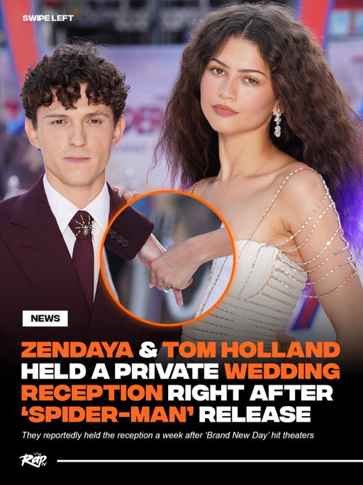 Zendaya and Tom Holland held a private wedding reception in the UK‼️💒

People reports that the reception took place at Beaverbrook Hotel, which is located near Holland’s hometown of Kingston upon Thames, South West London.

The reception was held on August 4, less than a week after the release of ‘Spider-Man: Brand New Day,’ and was exclusive to family and friends.

Zendaya and Holland reportedly tied the knot earlier this year. “There was very natural theme to the wedding,” a source told the outlet.