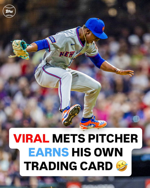 JUST IN: Jefry Yan’s ELECTRIC strikeout celebration just got its own trading card ⚡👀

Last night, the 29-year-old pitcher made his MLB Debut and secured the first strikeout of his Big League career, followed by his iconic airborne celebration 🔥

Prior to making his MLB Debut, Yan said he uses his high-flying strikeout celebration as a way to remember the long journey it took to achieve his dream of being a professional baseball player ❤️

🔗 Link in stories to purchase.
