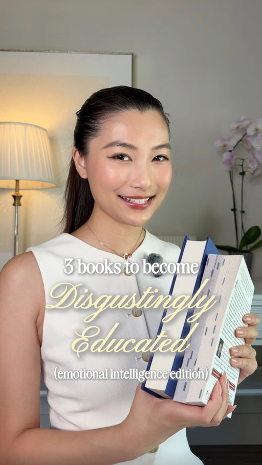 3 books that’ll make you disgustingly educated (emotional intelligence edition) ✨

#selfgrowth #books #selfimprovement #study #education
