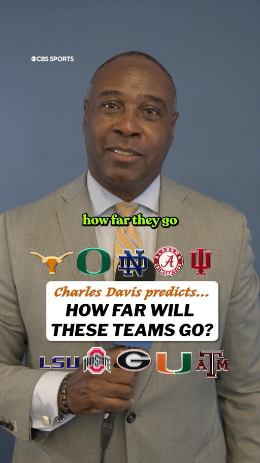 CBS Sports CFB analyst Charles Davis gives his predictions on these college football contenders heading into the 2026 season 👀