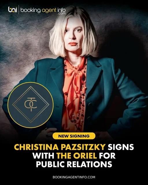 Christina Pazsitzky (@thechristinap) has signed with The Oriel Company (@theorielco) for public relations representation. 

She continues to be represented by William Morris Endeavor (WME). 

The move adds new PR representation to one of comedy's most recognizable voices. Over the past decade, Pazsitzky has built a multi-platform career through acclaimed stand-up specials, bestselling podcasts, television, and publishing. She recently released her latest stand-up special, Mom Genes, while continuing to sell out theaters and casinos across North America. 

Beyond stand-up, Pazsitzky remains one half of the massively successful Your Mom's House podcast alongside husband Tom Segura, a show that has become one of comedy's most influential digital franchises. She also co-hosts Where My Moms At?, one of the leading podcasts focused on parenting and modern motherhood, and continues to expand the YMH Studios network. 

Her broader résumé includes multiple Netflix stand-up specials, appearances on HBO, Comedy Central, and The Joe Rogan Experience, as well as co-authoring the New York Times bestselling relationship guide How to Be a Couple and Not Kill Each Other with Segura. 

Create a free account at BookingAgentInfo.com to be the first to know about new entertainment industry signings. 

Follow @bookingagentinfo_ for more.
