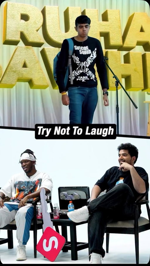 Throwback to this try not to laugh 😭 @tanmaybhat @maisamayhoon 😂😂