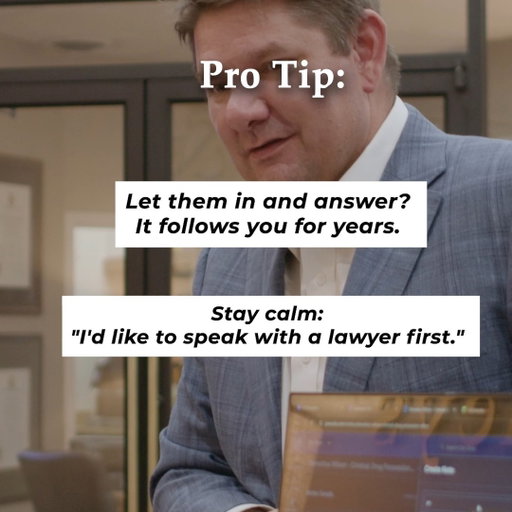 A conversation at your front door can shape everything that follows.

If federal agents show up, stay calm. You don't have to answer questions on the spot, and asking for a lawyer isn't an admission of guilt - it's exercising a constitutional right.

The best time to protect your rights is before you start talking.

#FederalDefense #KnowYourRights #FBI #FederalInvestigation #CriminalDefense #KeithAndLorfing #WestTexasTough