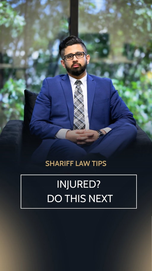 Injured and not sure what to do next? 

Follow Shariff Law, they’re ready to help you through it.

#injurylawyers #texasinjurylawyers #houstonlawyers