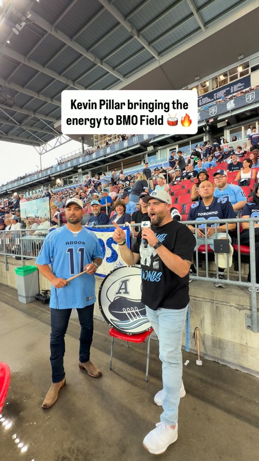 Toronto sports royalty in the house 🥁💙