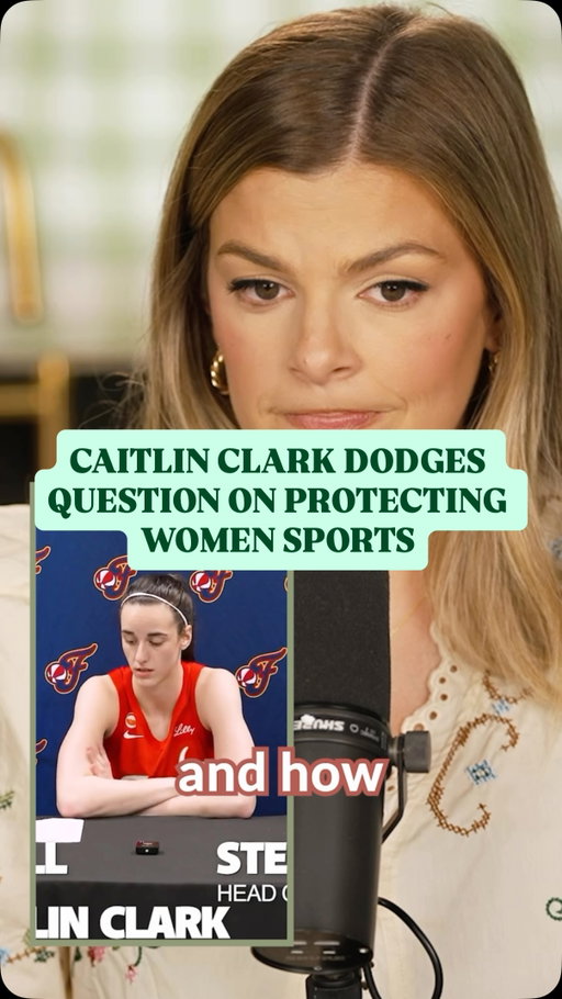 Caitlin Clark would rather a little girl get pummeled by a boy than stand for what’s true.