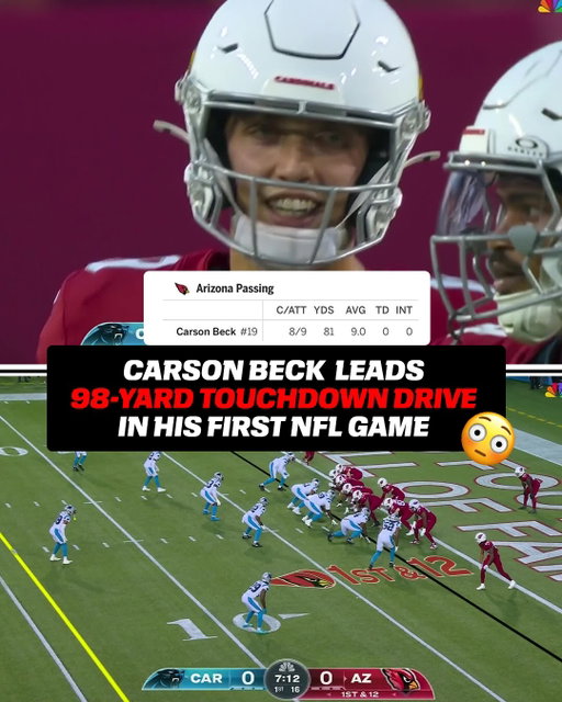 What a drive by Carson Beck and the Cardinals 👏 

(via @nfl, @azcardinals, NBC)