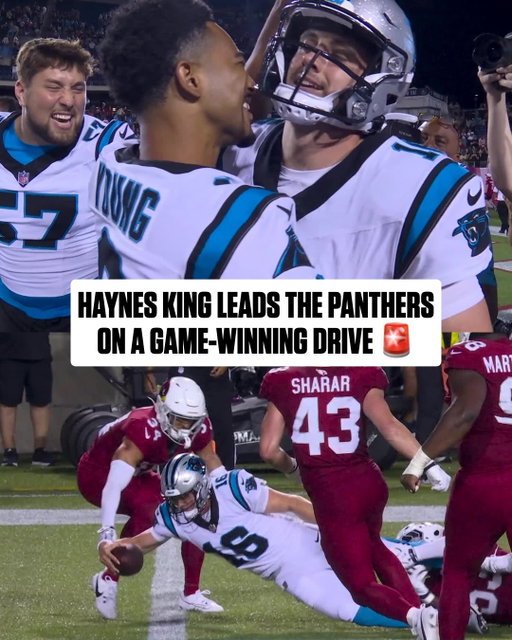 @haynesking13 helped make this a @profootballhof game to remember 🔥