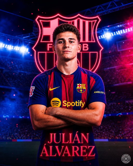 🚨🚨🌕| 𝐁𝐑𝐄𝐀𝐊𝐈𝐍𝐆: According to people close to Julián Álvarez, the striker will do EVERYTHING possible to leave Atlético Madrid and join FC Barcelona. 

Barça sources insist that the potential signing of Rodri does NOT affect the club’s pursuit of Julián Alvarez. Alvarez remains the TOP TARGET of Barça for the number 9 position.

Julián Álvarez has already told Diego Simeone that he ONLY wants to join Barcelona.

The meeting took place on July 2 in Miami during Argentina’s World Cup camp, with Julián making it clear that he is not considering PSG, the Premier League or any other destination.

A final meeting with Mateu Alemany and Miguel Ángel Gil Marín is expected next week, where the Argentine will again ask Atlético to OPEN negotiations with Barça.

Julian is determined to PUSH for a move and Barcelona are FOCUSED on signing him.

[@partidazocope / @diariosport] ☎️🔥🔵🔴