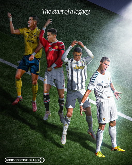An image you can hear. 

13 years ago today, Cristiano Ronaldo hit the SIUUUUU for the first time 🗣️