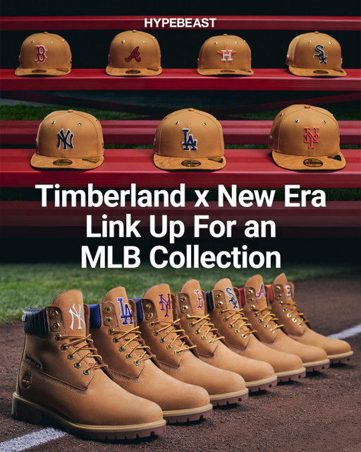 @timberland and @neweracap are joining forces for a limited-edition collection ⚾️🥾⁠
⁠
The capsule reimagines three signature silhouettes: Timberland’s classic Premium 6-Inch Waterproof Boot, alongside New Era’s 59FIFTY Fitted and 19TWENTY Adjustable caps.⁠
⁠
Seven iconic MLB franchises are featured in this capsule, including the Yankees, Dodgers, Red Sox, Mets, Braves, White Sox, and Astros.⁠
⁠
The collection drops on August 15 via Timberland, New Era, MLB flagship stores, and online. Prices range from $49.99 to $250 USD.⁠
⁠
Which team’s gear are you picking up? ⁠
Photo: Timberland/New Era