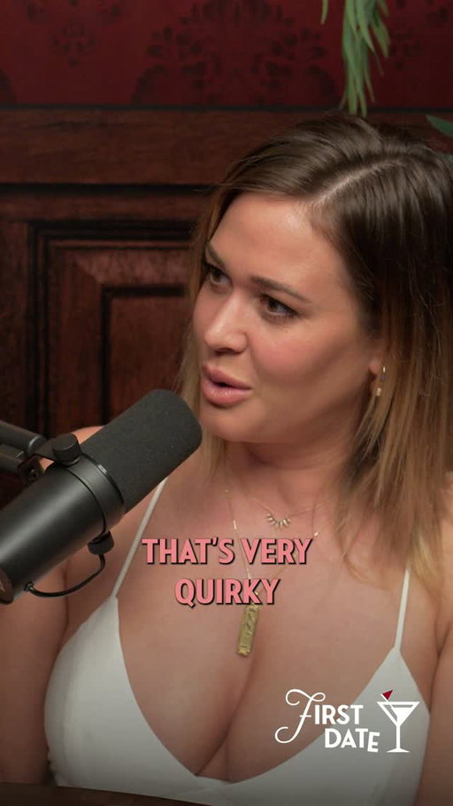 Super quirky! #FirstDate Ep. 57 with @miamalkova and @gabbyepstein