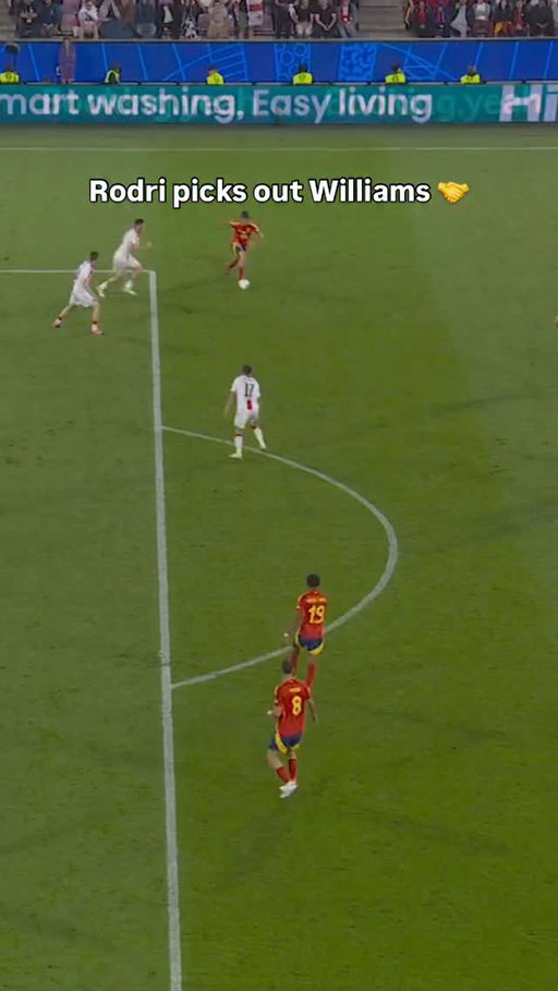 How Rodri scored his vital goal against Georgia at EURO 2024 🎓🇪🇸