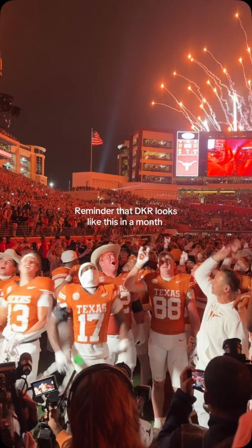 One more month. #texasfootball #hookem #sec