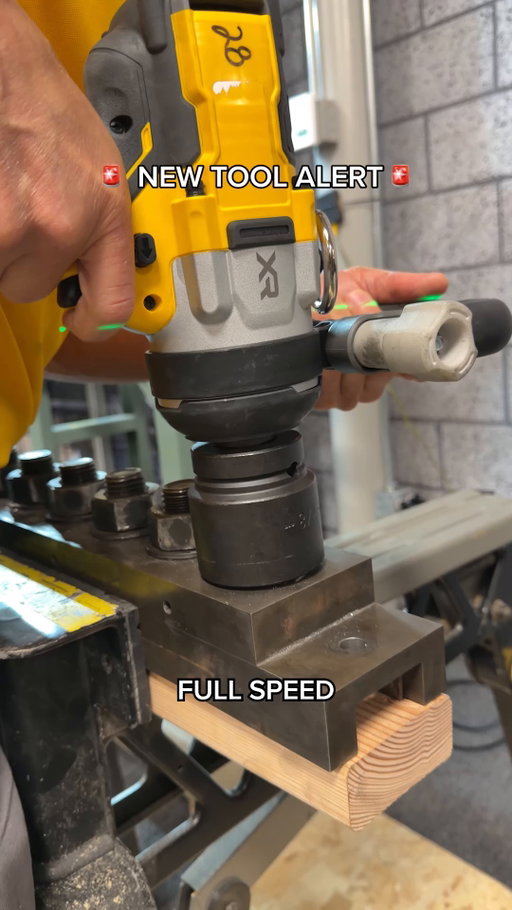 Rusted nuts are officially on notice. 🔩💪

#BuiltBlackAndYellow #DEWALTTough #DEWALT