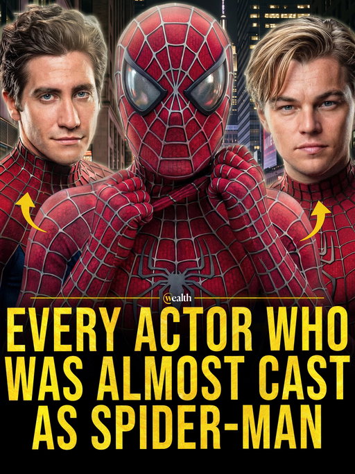 Hollywood explored several alternate paths before choosing its Spider-Men. 🕷🎬

Before Tobey Maguire, Andrew Garfield and Tom Holland defined three film eras, studios explored very different stars for the mask. Leonardo DiCaprio, Heath Ledger and Ewan McGregor were connected to earlier versions of the character. Jake Gyllenhaal, Josh Hutcherson, Timothée Chalamet and Tom Cruise were also considered, auditioned or attached at different stages. The final choices shaped which projects reached theaters and which actors became permanently associated with Spider-Man.

#SpiderMan #Marvel #SuperheroMovies #MovieCasting #Hollywood